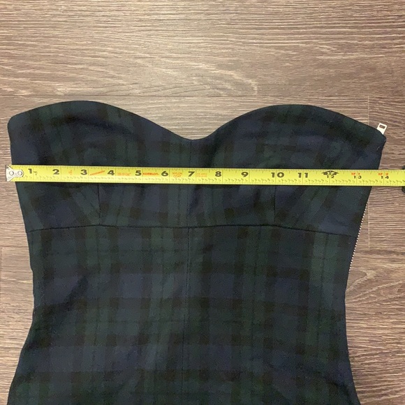 Zara Plaid Dress Mini Dress - Picture 4 of 5